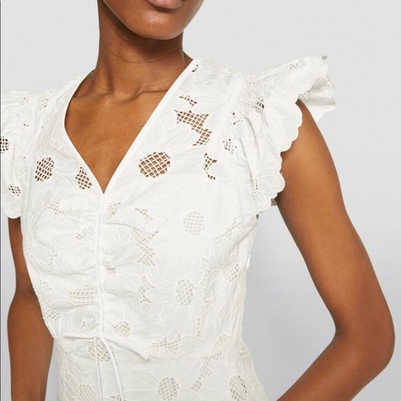 Sandro Lace Mini Dress size 34,36,38,40 - Picture 6 of 8